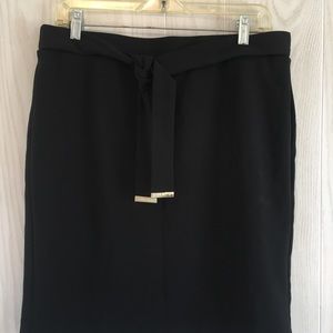 Black tube dress skirt